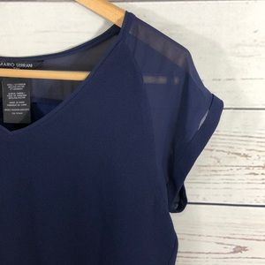 VGUC MARIO SERRANI Hi-Low Career Top